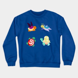 Four Cute Turtles Crewneck Sweatshirt